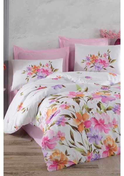 Altınbaşak Çift Kişilik Nevresim Takımı Pamuk Ranforce Cozy Candy