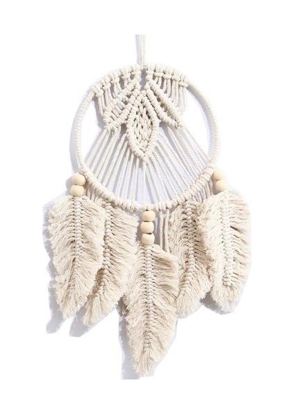 El Yapımı Dokuma Rüya Catcher Boho Duvar Asılı Makrome Ev Süs Hediye Daire Yatak Odası Oturma Odası Dekor Için | Rüzgar Çanları ve asılı Süslemeler (20 * 42 Cm) (Yurt Dışından)
