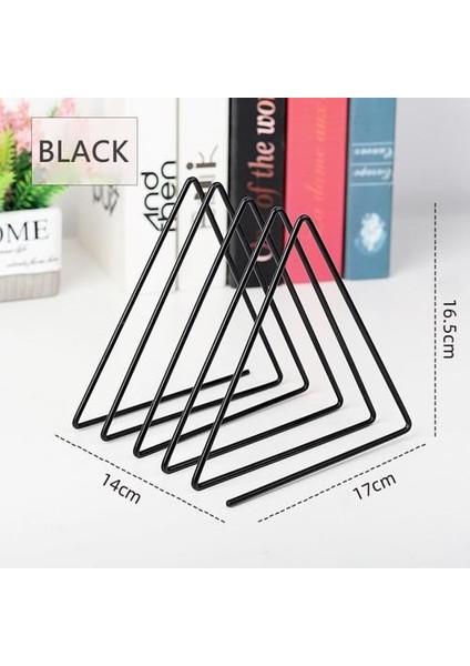 Nordic Metal Üçgen Raflar Için Geri Çekilebilir Bookends Ayarlanabilir Kitap Standı Masası Dergisi Organizatör Tutucu Ofis Aksesuarları | Bookends (Yurt Dışından) fiyatları