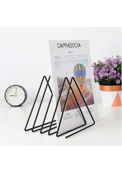 Nordic Metal Üçgen Raflar Için Geri Çekilebilir Bookends Ayarlanabilir Kitap Standı Masası Dergisi Organizatör Tutucu Ofis Aksesuarları | Bookends (Yurt Dışından) modelleri