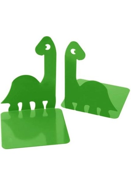 1 Çift Bookends, Karikatür Dinozor Kitaplık, Skid Yok Metal Kitap Saklama Kutusu, Dergi Stand, Okul, Ofis | (Yurt Dışından)
