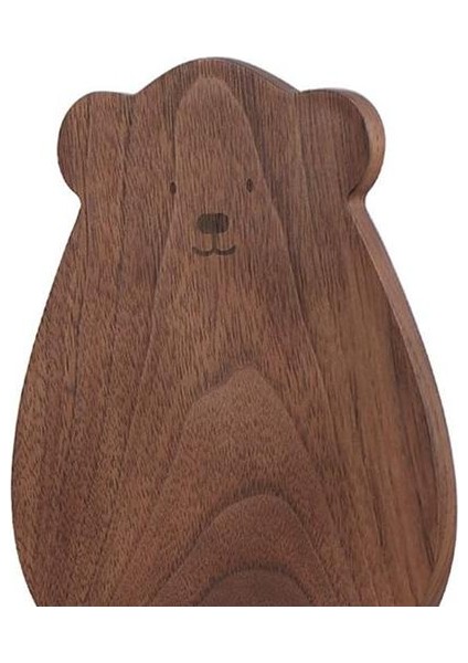 Raflar Için Bookendends, Dekoratif Kitap Çocuklar Için Bitiş, Atlama Yapmayan Ahşap Ofis / Ev / Okul (Ceviz 1 Çift) | Bookendends (Yurt Dışından)