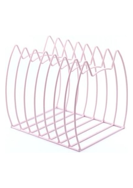 1 Adet Bookends Raf Tutucu Üçgen Ferforje Masaüstü Depolama Raf Kitaplık Dosya Dergisi Raf Organizatör | Bookends (Yurt Dışından)