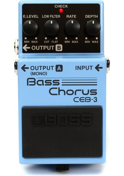 Ceb-3 Bas Chorus Compact Pedal
