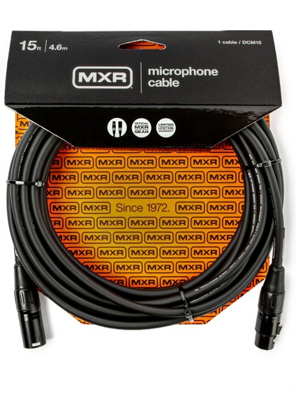Mxr DCM15 Mikrofon Kablosu (4.5 Metre)