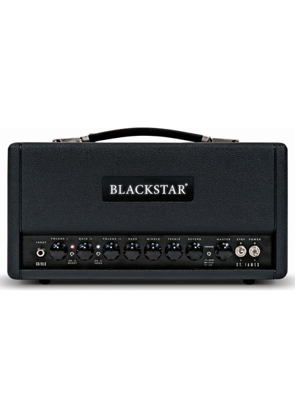 St. James 50-watt Tube Head 6L6 Tube Kafa Amfi (Siyah)