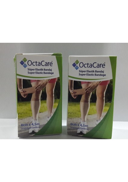 Süper Elastik Bandaj 8 cm x 4,5 m 2 Kutu