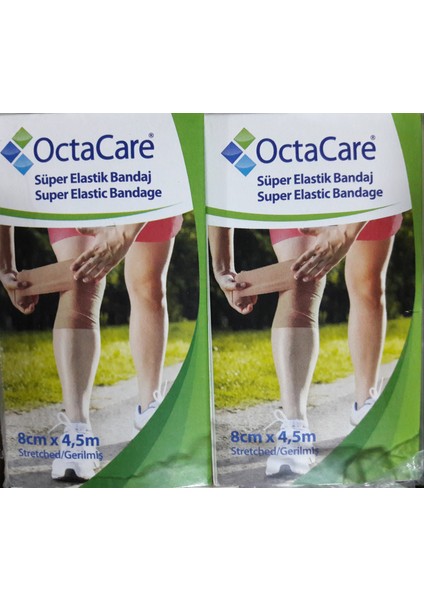 Süper Elastik Bandaj 8 cm x 4,5 m 2 Kutu indirimleri