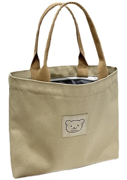 Büyük Kapasiteli Kanvas Çanta - Haki (Yurt Dışından)
