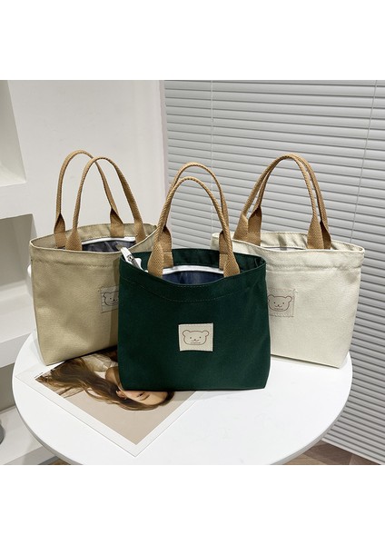 Büyük Kapasiteli Kanvas Çanta - Haki (Yurt Dışından) modelleri