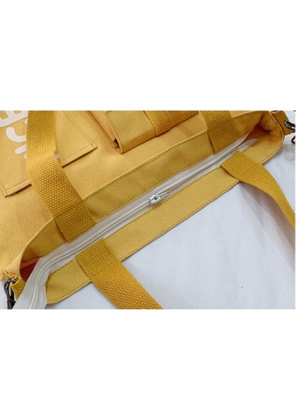 Öğrenci Kanvas Postacı Çantası - Gri (Yurt Dışından) fiyatları