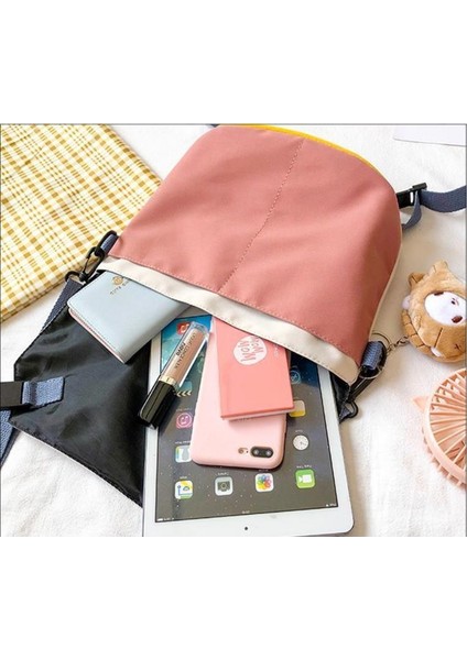 Kanvas Öğrenci Omuz Çantası - Mavi (Yurt Dışından) fiyatları