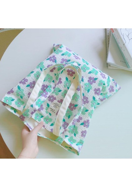 Çiçekli Öğrenci Günlük Omuz Çantası - Sarı (Yurt Dışından) fiyatları