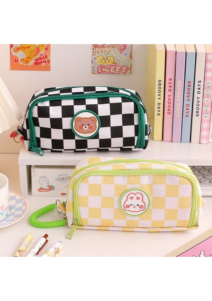 Ivy Stationery Büyük Kapasiteli Kalem Kutusu - Siyah (Yurt Dışından)