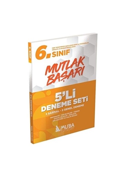 Muba Yayınları Mutlak Başarı 6. Sınıf 5li Deneme Seti