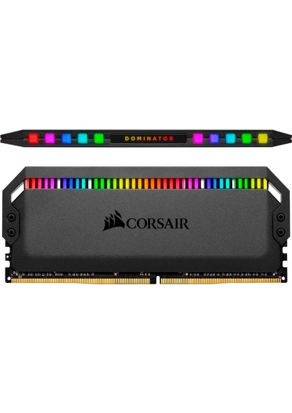 CMT16GX4M2C3200C16 16GB (2X8GB) Ddr4 3200MHZ CL16 Dominator Rgb Soğutuculu Siyah Dimm Bellek