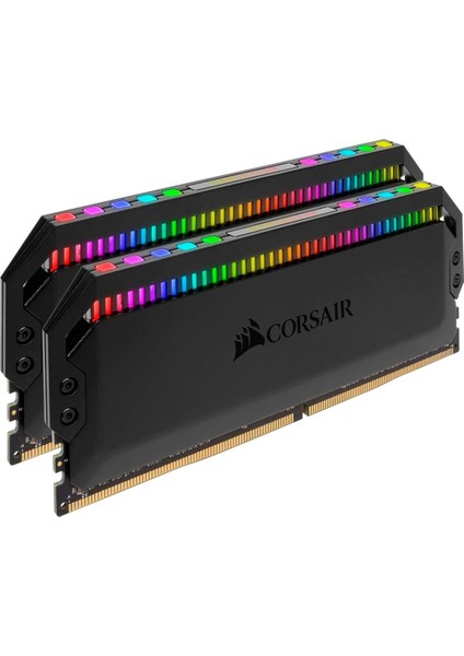 CMT16GX4M2C3200C16 16GB (2X8GB) Ddr4 3200MHZ CL16 Dominator Rgb Soğutuculu Siyah Dimm Bellek