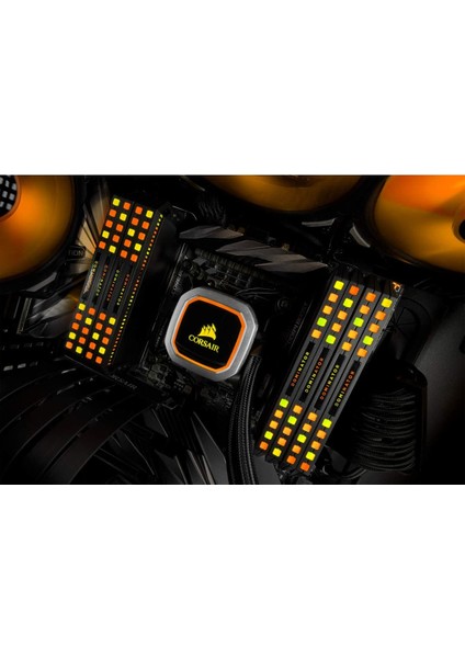 CMT16GX4M2C3200C16 16GB (2X8GB) Ddr4 3200MHZ CL16 Dominator Rgb Soğutuculu Siyah Dimm Bellek