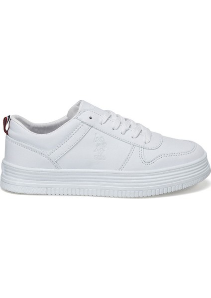 Surı Beyaz Kadın Sneaker Kalın Taban Ayakkabı