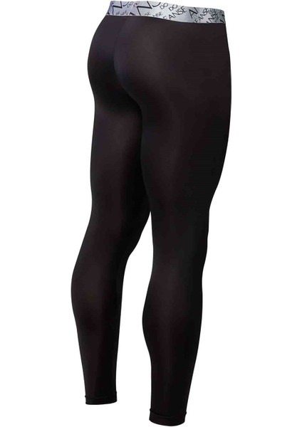 Erkek Polyamid Siyah Sporcu Uzun Paça Tayt 1784 fiyatları