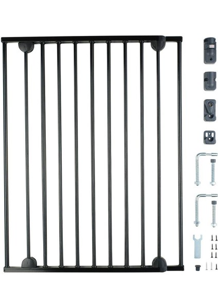 Babydoor Yeni Metal Aksam Güvenlik Kapısı Beyaz Parlak Boya indirimleri