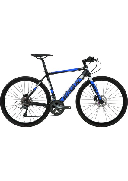 Rx 9100 Fitness M. Disk Fren Claris 16 Vites 28 Jant Yol Yarış Bisikleti Siyah-Mavi 51 cm