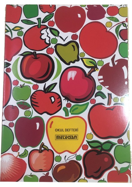 A4 Dikişli Defter 60 Yaprak Düz Defter 2'li Takım