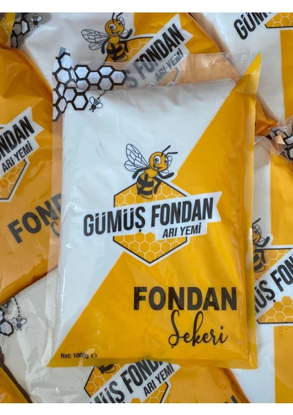 Gümüş Petek Fondan Şeker - Arı Yemi 1kg ( 20 Adet )