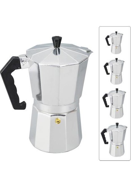 Soba Üst Moka Pot Alüminyum Italyan Kahve Brewing Araçları Espresso Mochaccino Maker 12 Kupa Drinkwares | Kahve Tencereler (Yurt Dışından)