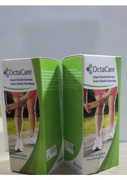Süper Elastik Bandaj 12 cm x 4,5m 2 Kutu