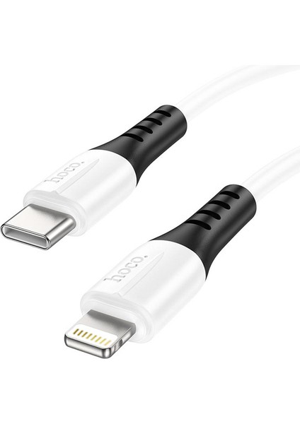 X82 20W Type-C To Lightning iPhone Hızlı Şarj Kablosu Data Kablosu ALL-35362