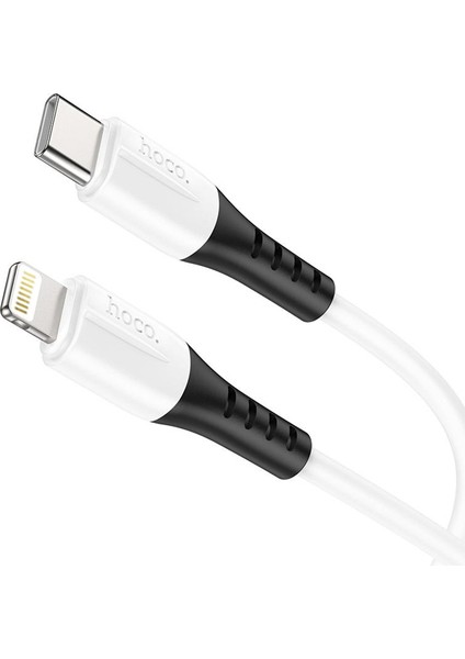 X82 20W Type-C To Lightning iPhone Hızlı Şarj Kablosu Data Kablosu ALL-35362