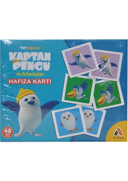 Kaptan Pengu ve Arkadaşları Hafıza Kartı 48 Parça