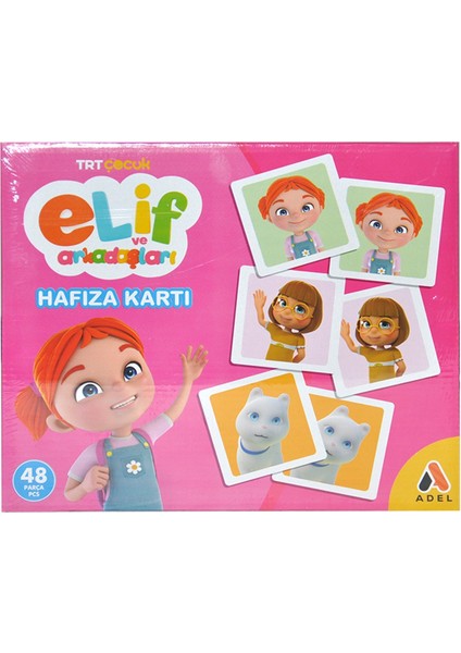 Elif ve Arkadaşları Hafıza Kartı 48 Parça