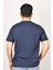 L65QAIEE Erkek Lacivert Bisiklet Yakat-Shirt 1