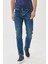 Erkek Larston Slim Fit Dar Kesim Düşük Bel Esnek Jean Kot Pantolon 1