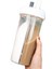 600ML Taşınabilir Plastik Su Matarası - Beyaz (Yurt Dışından) 1