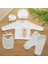 Sarebaby Anne Eli Serisi Unisex Organik Hastane Çıkışı 5'li Set 1