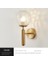 Kapalı Duvar Lambası, Yaratıcı Modern Minimalist Tarzı, 6102 Su Dalgaları ve Temizle Işık Cam Abajur (Yurt Dışından) 2