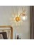 Kapalı Duvar Lambası, Yaratıcı Modern Minimalist Tarzı, 6104 Su Dalgaları ve Temizle Işık Cam Abajur (Yurt Dışından) 4
