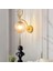 Kapalı Duvar Lambası, Yaratıcı Modern Minimalist Tarzı, 6104 Çizgiler ve Amper; Amber Cam Abajur (Yurt Dışından) 5
