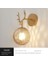 Kapalı Duvar Lambası, Yaratıcı Modern Minimalist Tarzı, 6106 Su Dalgaları ve Amper; Amber Cam Abajur (Yurt Dışından) 3