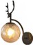Kapalı Duvar Lambası, Yaratıcı Modern Minimalist Tarzı, 6104 Su Dalgaları ve Amper; Amber Cam Abajur (Yurt Dışından) 1