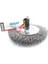 Hawk HA11133 Pimli Gri Tel Daire Fırça 75X10 mm 2