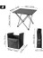 Xhltd 4pcs/set Taşınabilir Kamp Alüminyum Katlanır Masa Piknik Yemekleri Için Depolama Çantası, Açık Araçlar, Kamp Için Uygun (Yurt Dışından) 1
