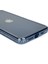 Apple iPhone 12 Pro Max Kılıf Kamera Korumalı Taşlı Mina Silikon Mavi 2