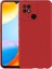 Xiaomi Redmi 10C Kılıf Mat Korumalı Premier Mat Silikon Kırmızı 1