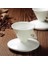 Italyan Espresso Fincan Daire Set Benzersiz Yaratıcı Çift Seramik Kahve Fincanı Ev Beyaz Çay Bardağı Tabağı Seti Çanta (Yurt Dışından) 3