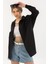 Kadın Oversize Uzun Basic Gömlek 4