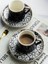 Siyah Çay Kahve Için Türk Espresso Bardaklar Sunucusu ile Seramik Set Mutfak Parti Içecek Ware Ev Dekor Yaratıcı Hediyeler | (Yurt Dışından) 3